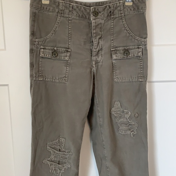 Army Green Cargo Pants - Picture 4 of 6